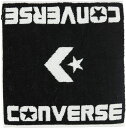 コンバース ジャガードハンドタオル ブラック×ホワイト CONVERSE CB131903 1911