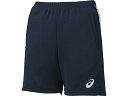 【送料無料】アシックス ウイメンズドライプラクティスクォーターパンツ ネイビー×ホワイト asics 2052A308 400