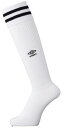 【送料無料】アンブロ サッカー ラインストッキング ホワイト×ブラク UMBRO UAS8310 WBK