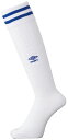 【送料無料】アンブロ サッカー ラインストッキング ホワイト×ブルー UMBRO UAS8310 WBU