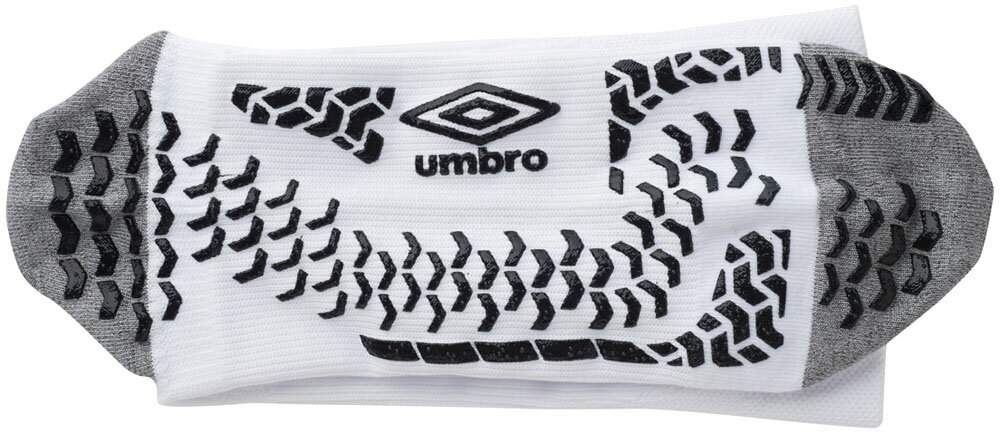 【送料290円】アンブロ サッカー グリップミドルソックス ホワイト UMBRO UAS8333 WHT 2