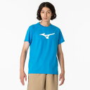【送料290円】ミズノ Tシャツ(ユニセックス) ディーバブルー Mizuno 32MAA15524(4)