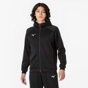ミズノ スウェットフルジップフーディ(ユニセックス) ブラック Mizuno 32MCA17709(4)