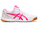 【送料無料】アシックス ATTACKHYPERBEAT4 White/PinkGlo asics 1073A056 101