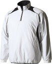 デサント Jrプルオーバーコート ホワイト DESCENTE JSTD425B WHT