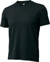 【送料290円】ゼット 野球 アンダーシャツ クルーネック 半袖 ライトフィットアンダーシャツ ブラック ZETT BO1910 1900