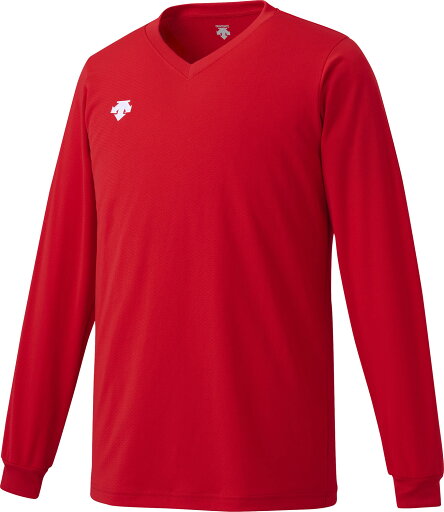デサント 長袖バレーボールシャツ レッド DESCENTE DSS4311B RED デサント 長袖バレーボールシャツ レッド DESCENTE DSS4311B RED