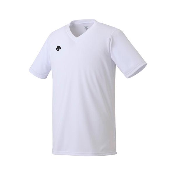 【送料無料】デサント 半袖バレーボールシャツ DESCENTE DSS4321B WHT