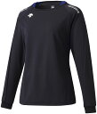 【送料無料】デサント 長袖バレーボールシャツ DESCENTE DVB5213WB BKBL