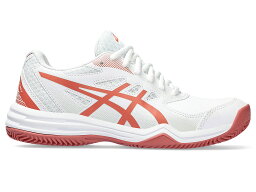 【送料無料】アシックス COURTSLIDE3CLAY/オムニ・クレー White/LightGarnet asics 1042A230 101