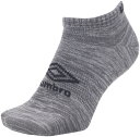 アンブロ サッカー 3足組アンクルソックス UMBRO UUAVJB04 MBNG