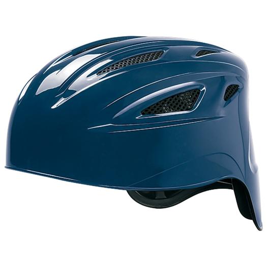 【送料無料】ミズノ 軟式用ヘルメット(キャッチャー用／野球) ネイビー Mizuno 1DJHC21114 1