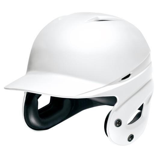 ミズノ 硬式用ヘルメット(両耳付打者用/つや消しタイプ/野球) ホワイト Mizuno 1DJHH21201