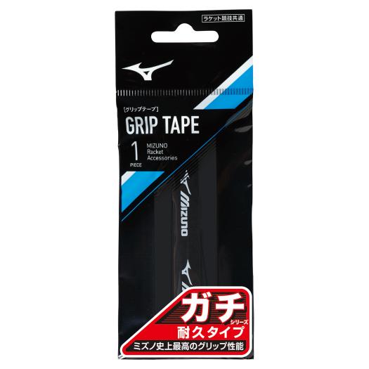 【送料290円】ミズノ ガチグリップ(耐久タイプ／ラケットスポーツ) ブラック Mizuno 63JYA30409