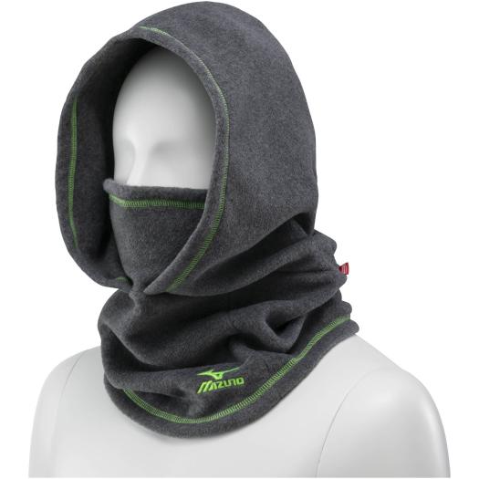 【送料無料】ミズノ 発熱素材 ブレスサーモフードマルチウォーマー（ユニセックス） グレー Mizuno C2JYA61105