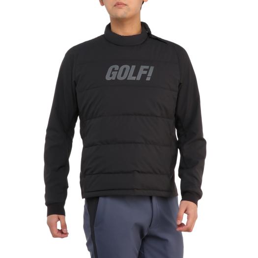 ミズノ 発熱素材 ブレスサーモテックライニングプルオーバー（メンズ） ブラック Mizuno E2MEA50409