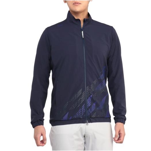 【送料290円】ミズノ ストレッチヒーローブルゾン（メンズ） ディープネイビー Mizuno E2MEA50614