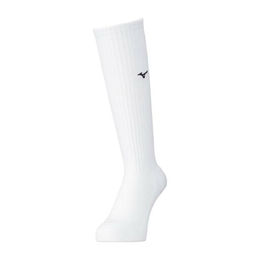 ミズノ バレー2足組ソックス(ロング)(ユニセックス) ホワイト×ブラック Mizuno V2MXA00101 ミズノ バレー2足組ソックス(ロング)(ユニセックス) ホワイト×ブラック Mizuno V2MXA00101