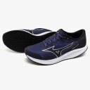【送料無料】ミズノ デュエルフラッシュ ワイド(陸上競技)(メンズ) ネイビー×シルバー×ブラック Mizuno U1GD237001
