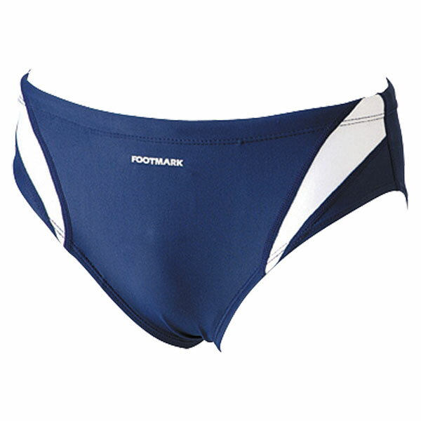 【送料無料】フットマーク アクアライン水着(競泳) シロ FOOTMARK 101531 01