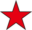 【送料無料】フットマーク マーク 星マーク レッド FOOTMARK 101701 05(4)