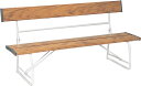 【送料無料】ダンノ STベンチ(背付1500)(木目調) DANNO D1435MM
