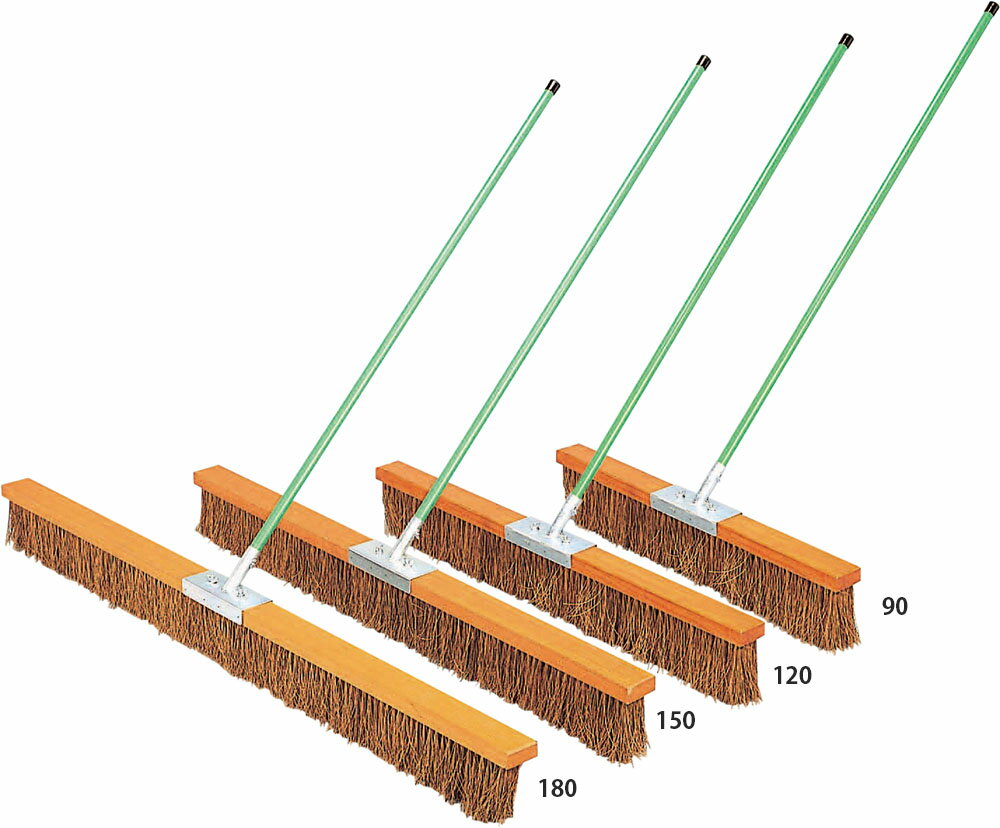 V字植毛プラス段違いカットがブラシの暴れを抑えます。ハケが点と面で接地するので効率よくブラシがけをして頂けます。[商品詳細]●素材：台部／木製、ブラシ部／シダ、柄部／スチールパイプ（ビニールコーティング）●重量：2．7kg●仕様：実用新案出願、組立式、Vカット。●原産国：日本[その他]各種伝票（見積書・納品書・請求書・領収書）は、オプションにてご指示下さい。[納期について]発送までの目安：5～20営業日（土日祝日を除く）※メーカー欠品時、および、受注生産対応時は、上記日数より納期が掛かる場合がございます。予めご了承下さい。※ご注文後、納期確認しご連絡致します。※ご希望の期日までに間に合わない場合、キャンセルも承っております。学校 体育 淡野