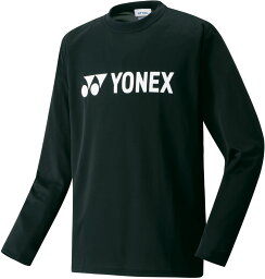 【送料無料】ヨネックス ユニロングスリーブTシャツ ブラック Yonex 16158 007
