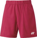 ヨネックス ニットハーフパンツ レディッシュローズ Yonex 15138 546