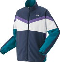 【送料無料】ヨネックス 裏地付ウォームアップシャツ(フィットスタイル) ネイビーブルー Yonex 50143 019