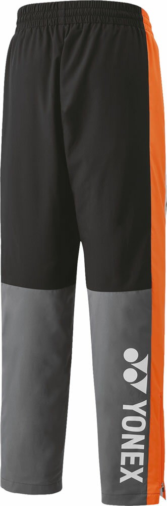ヨネックス 裏地付ウォームアップパンツ（フィットスタイル） ブラック Yonex 60143 007 2