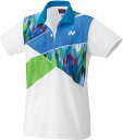 ヨネックス ウィメンズゲームシャツ ホワイト Yonex 20740 011