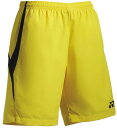 ヨネックス UNIゲームパンツ イエロー Yonex FW2001 004