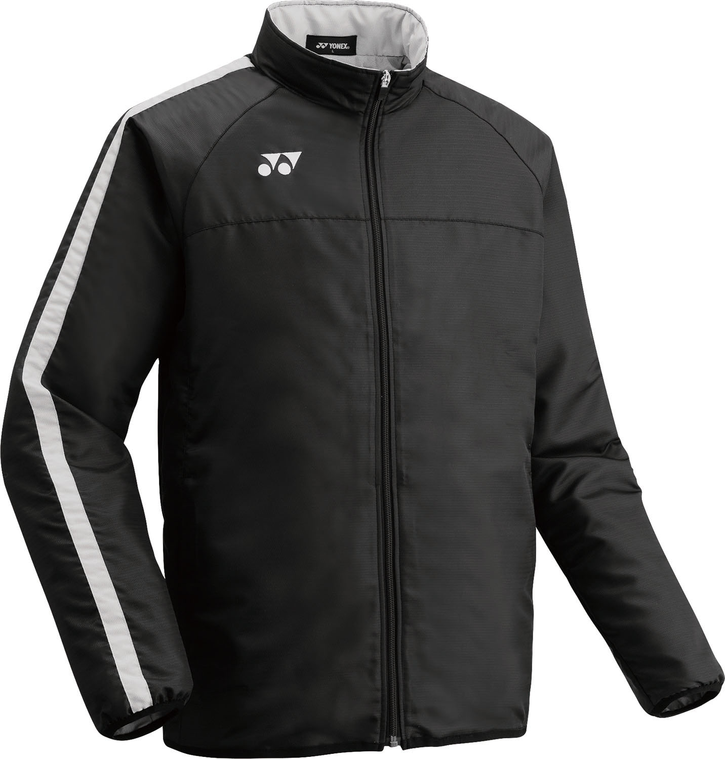 ヨネックス ユニ裏地付ウォーマージャケット ブラック Yonex FW7001 007