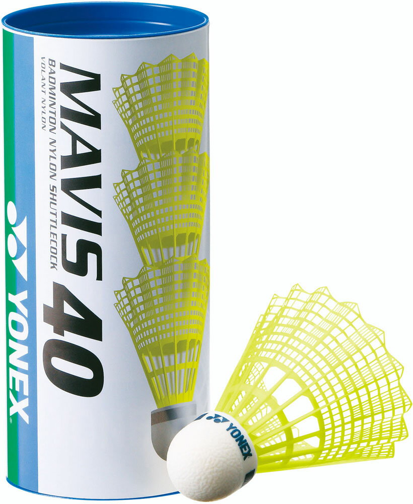 【送料無料】ヨネックス メイビス40BP (3ケイリ) イエロー Yonex M40CBP 004