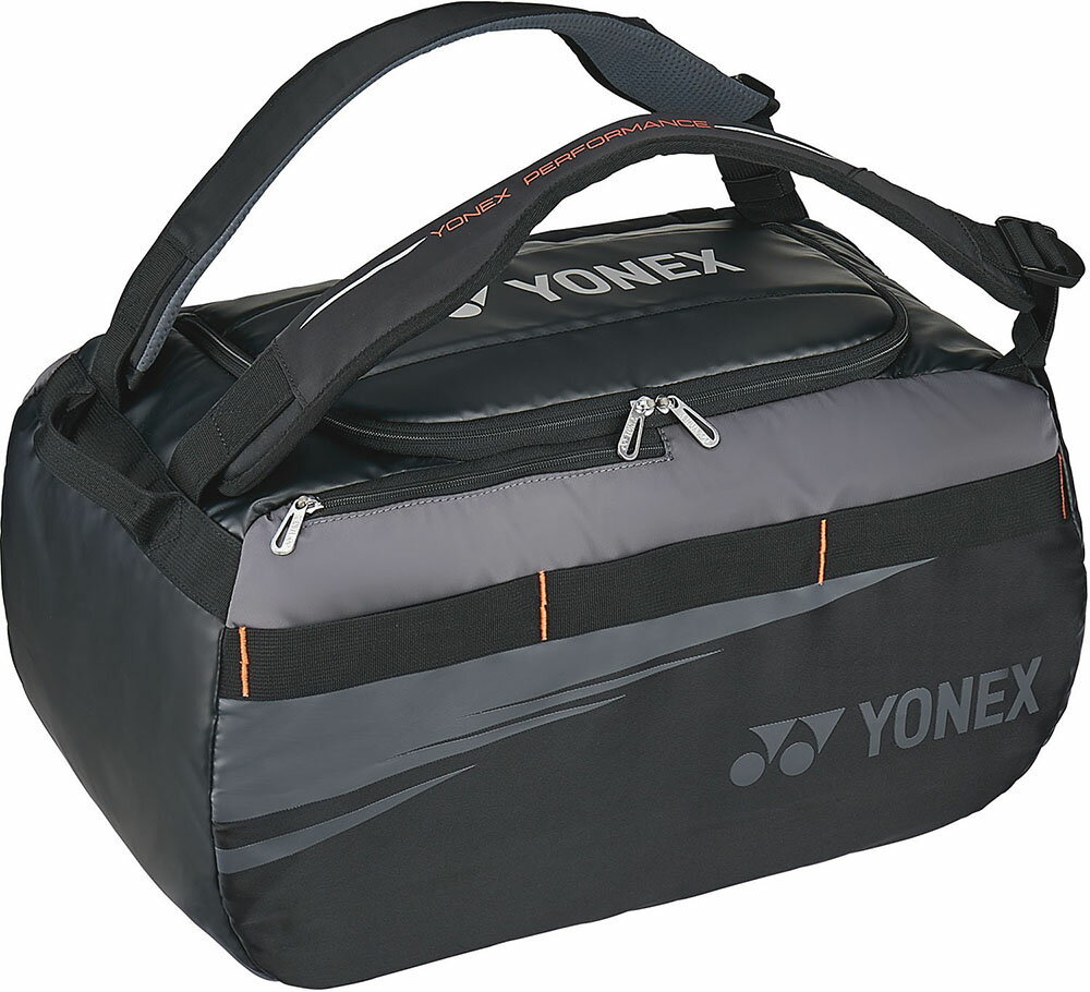 【送料無料】ヨネックス ラケットバッグ ダッフルバッグ （テニス2本用） ブラック Yonex BAG2324 007