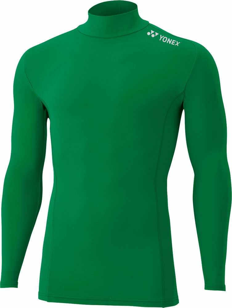 ヨネックス ユニハイネック長袖シャツ グリーン Yonex STBF1015 003