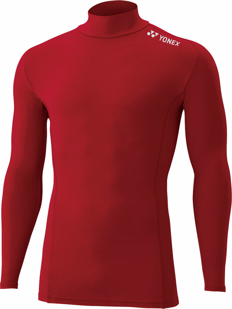 【送料無料】ヨネックス ユニハイネック長袖シャツ ワインレッド Yonex STBF1015 037