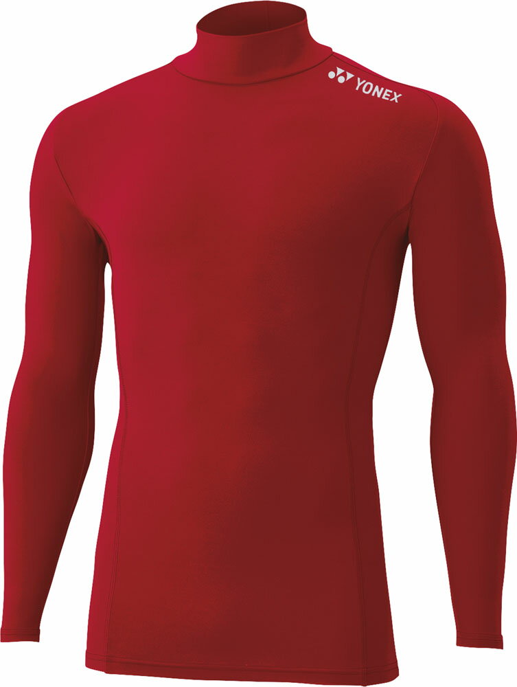 【送料290円】ヨネックス ジュニアハイネック長袖シャツ ワインレッド Yonex STBF1015J 037