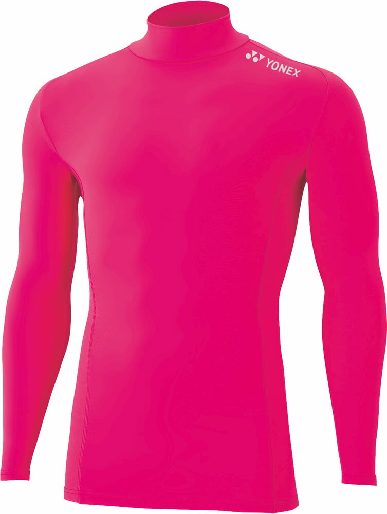 【送料無料】ヨネックス ジュニアハイネック長袖シャツ ブライトピンク Yonex STBF1015J 122