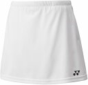 ヨネックス ジュニアスカート(インナースパッツ付) ホワイト Yonex 26170J 011(4)