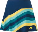 【送料290円】ヨネックス ウィメンズスカート(インナースパッツ付) インディゴマリン Yonex 26121 458(4)