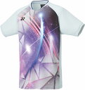 ヨネックス メンズゲームシャツ(フィットスタイル) アイスグレー Yonex 10611 326