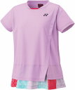 【送料無料】ヨネックス ウィメンズゲームシャツ ミストピンク Yonex 20809 407