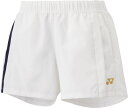 ヨネックス ウィメンズショートパンツ ホワイト Yonex 25091 011
