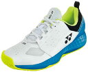 【送料無料】ヨネックス テニス シューズ パワークッション 206 WH×オーシャンBL Yonex SHT206 725