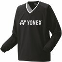 【送料無料】ヨネックス ユニ裏地付Vブレーカー ブラック Yonex 32038 007