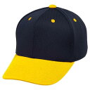 【送料無料】ミズノ オールメッシュ/六方型(ユニセックス) ネイビー×イエロー Mizuno 12JWBB0371