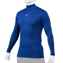 【送料290円】ミズノ バイオギア(ハイネック/長袖)(ユニセックス) パステルネイビー Mizuno 12JABC1016(4)