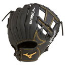【送料無料】ミズノ 少年軟式用ワイルドキッズオールラウンド用/サイズ5S ブラック Mizuno 1AJGY1470009